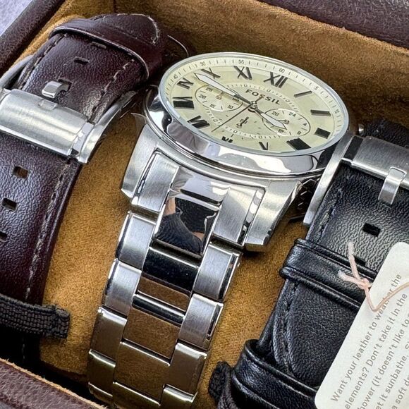Fossil Men's Grant Analog Reversible Watch Set FS5123SET - Picture 5 of 8